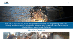 Desktop Screenshot of edwardsdivingservices.co.uk